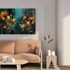 Elegant Canvas Wall Decor for Living Room & Office